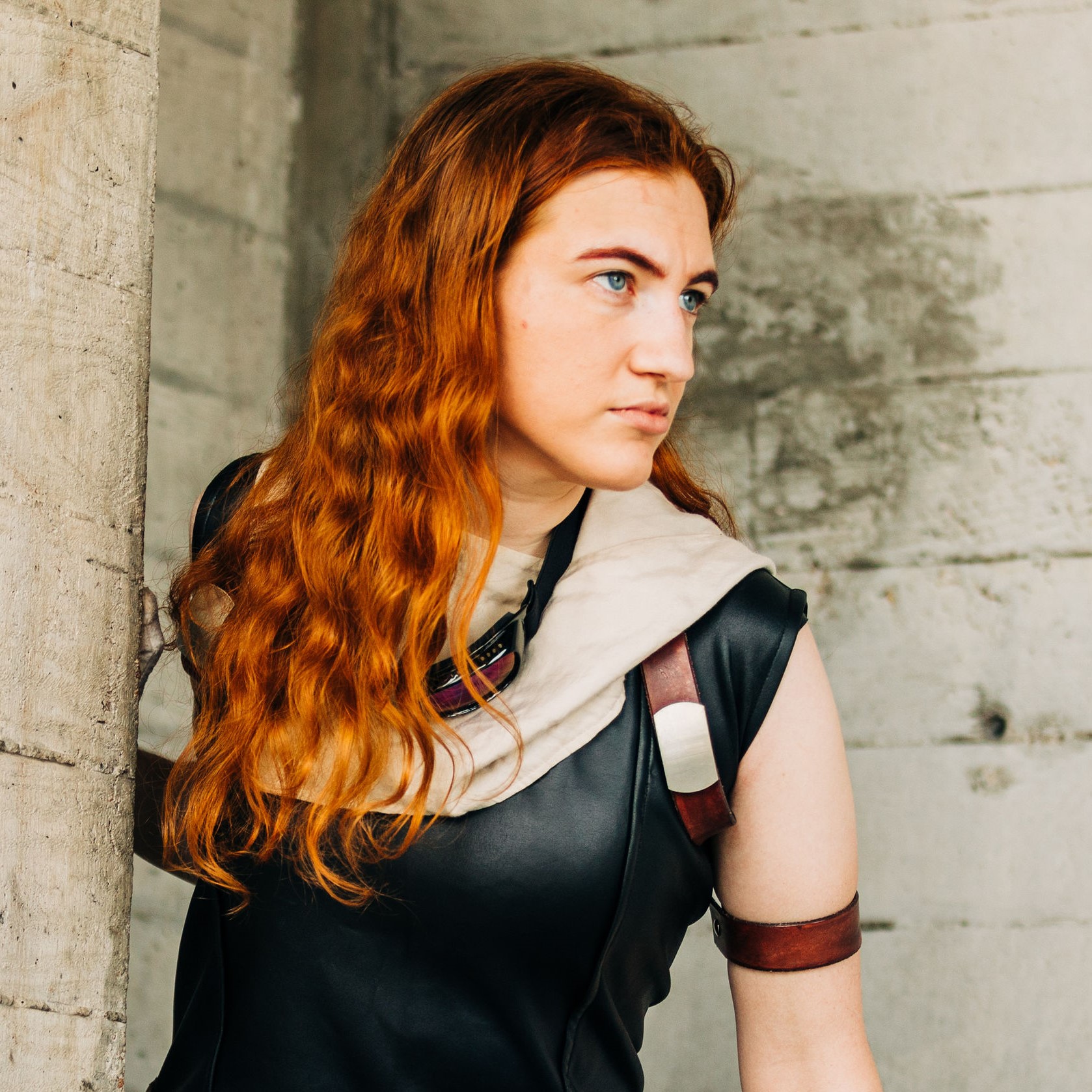 Katherine in her Mara Jade costume